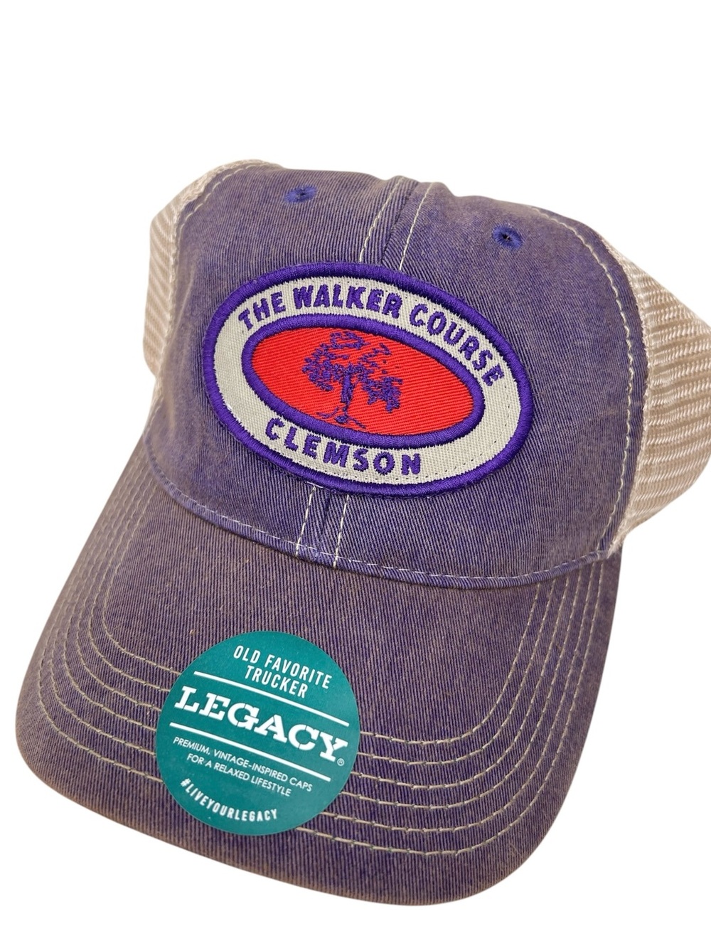 Legacy Walker Golf Course Trucker Hat NEW Clemson SC Casual